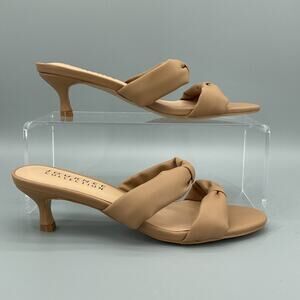 NEW Journee Collection Women’s Dyllan Dressy Sandals Beige Size 6.5